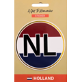 TTD Gifts Round Sticker - NL - Netherlands - 8.5cm