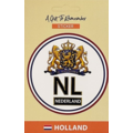 TTD Gifts Round Sticker - NL - Netherlands - 8.5cm
