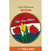TTD Gifts Sticker Around Holland – Tulpen – 8,5 cm