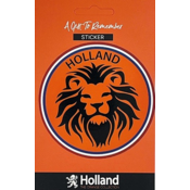 TTD Gifts Aufkleber „Rund um Holland“ – Orange – Löwe – 8,5 cm