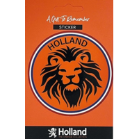 TTD Gifts Sticker Around Holland - Orange - Lion - 8.5cm