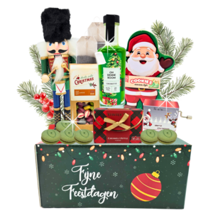 typisch-hollands-geschenkpakket Holland-Weihnachtskorb – mit GRATIS Spieluhr