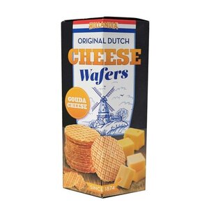 Typisch Hollands Gouda-Käsewaffeln.