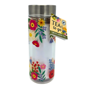 Becky`s Tee zum Mitnehmen – Doppelwandige Teeflasche – inklusive Hibiskus-Apfeltee