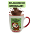 Becky`s Christmas house - Santa shop - Mug with cocoa mix and marshmallows