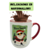 Becky`s Kersthuisje - Santa shop - Mok met cacaomix en marshmallows