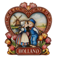 Matix Magneet Hollands - Kuspaar - gekleurd