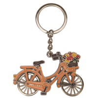 matix Keychain - Orange Bicycle - Holland