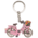 matix Keychain - Pink Bicycle - Holland