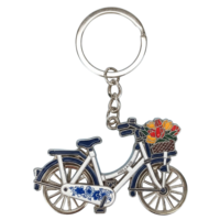 matix Sleutelhanger - Fiets - Delfts blauw - Holland