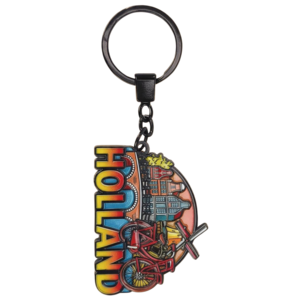 matix Holland Keychain - Black metal