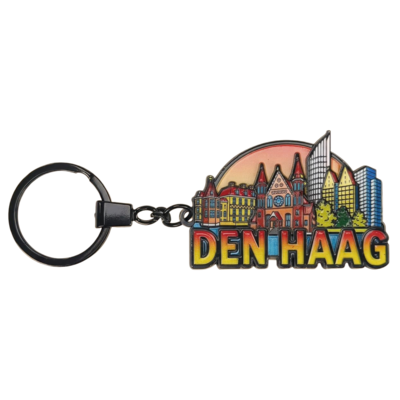 matix Keychain The Hague - Black metal