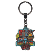 matix Holland Keychain - Shield-shaped
