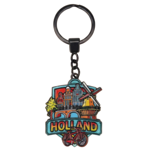 matix Sleutelhanger Holland - Schildvormig