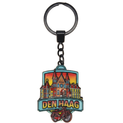 matix Keychain The Hague - Shield-shaped