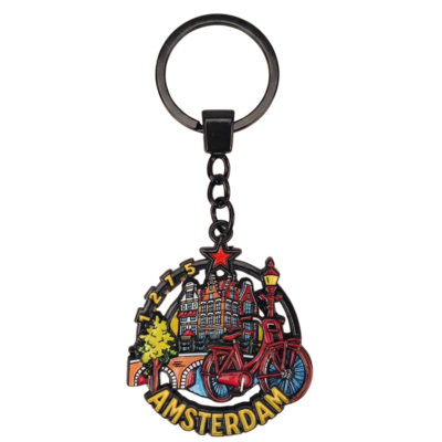 matix Schlüsselanhänger Amsterdam - Rund - Offen