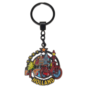 matix Sleutelhanger Holland - Rond - Open