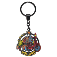 matix Sleutelhanger Holland - Rond - Open
