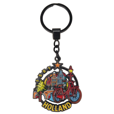 matix Sleutelhanger Holland - Rond - Open