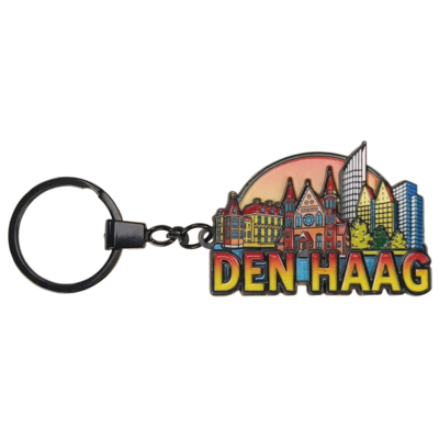 matix Keychain The Hague - Black metal