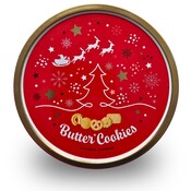 Becky`s Large Christmas tin - brittle cookies with a rich butter flavor
