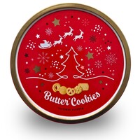 Becky`s Groot kerstblik - brosse koekjes met een rijke boter smaak