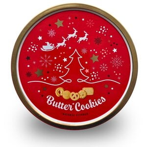 Becky`s Large Christmas tin - brittle cookies with a rich butter flavor