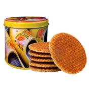 Stroopwafels (Typisch Hollands) Stroopwafels in a tin - Nostalgia - Typically Dutch