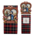 Typisch Hollands Cadeauset kerst - chocoladereep  met magneet