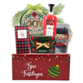 typisch-hollands-geschenkpakket Kerstpakket Rood - Groen - Kerstlekkernijen