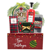 typisch-hollands-geschenkpakket Christmas Hamper Red - Green - Christmas Treats