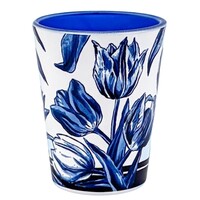 Typisch Hollands Shotglas Delfts-blauw - Tulpen