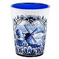 Typisch Hollands Delft Blue windmill shot glass - Holland