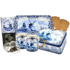 Typisch Hollands Cadeaupakket Delfts blauw - theebekers -speculaas-dienblad en thee