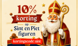 Sint en Pieten figuren met korting