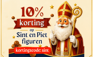 Sint en Pieten figuren met korting