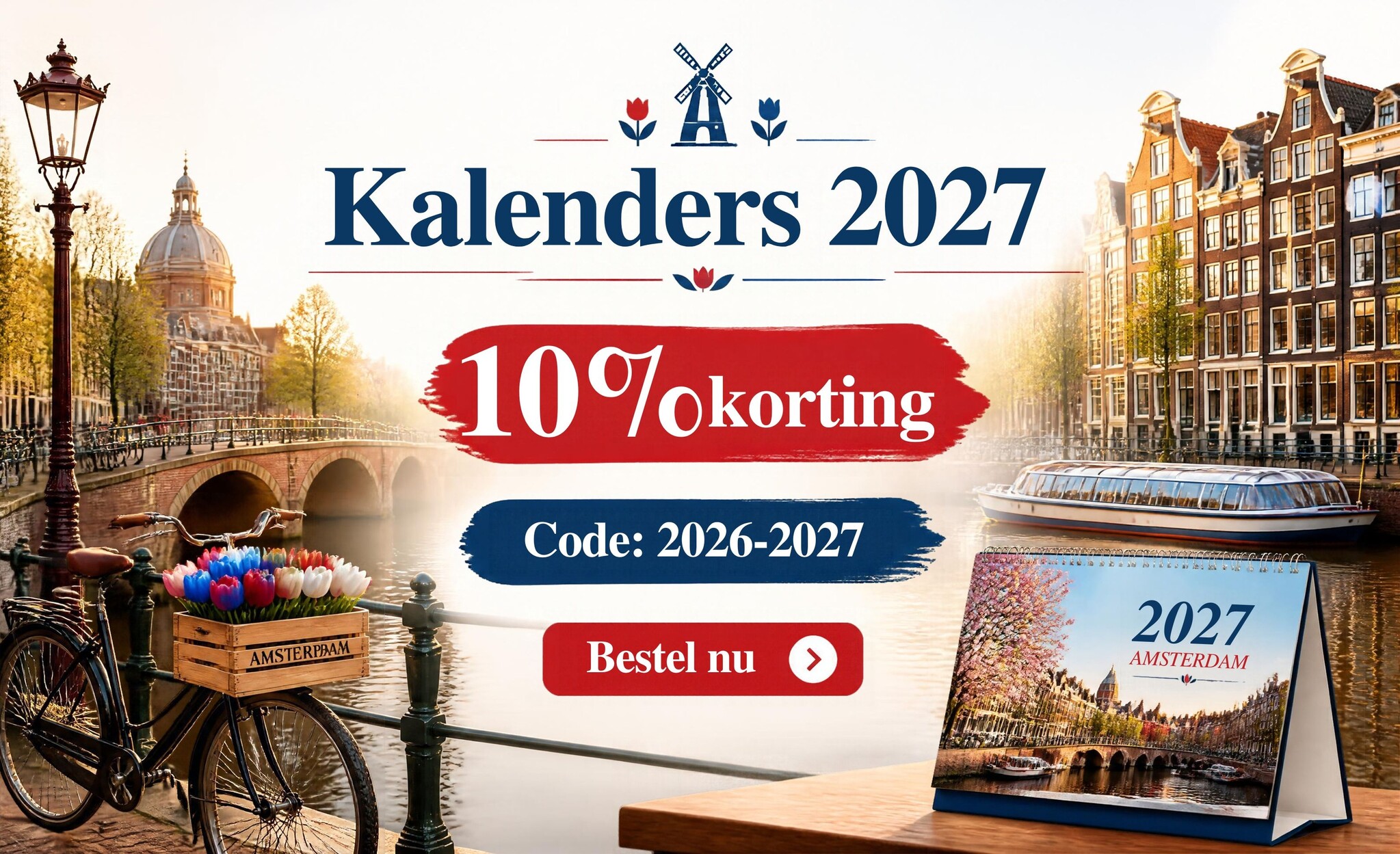 10% korting op kalenders!