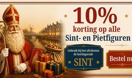 Sint en Pieten figuren met korting