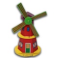 Typisch Hollands Houten Molen op Stok