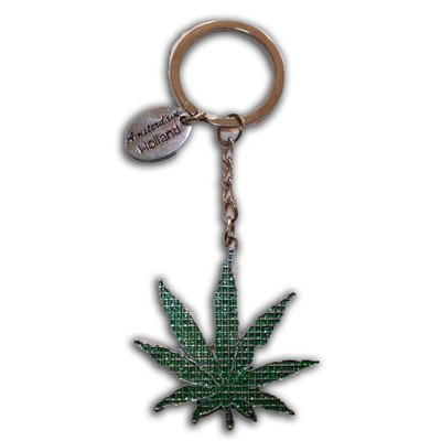 Typisch Hollands Keychain Cannabis