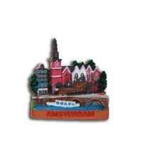 Typisch Hollands Magneet Miniatuur Amsterdam