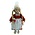 Matix Pop in traditionele kleding (rood) 26 cm