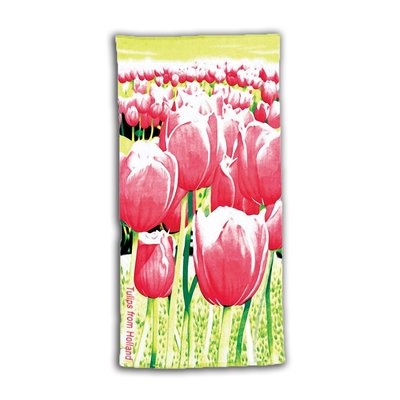 Typisch Hollands Bath towel Tulips