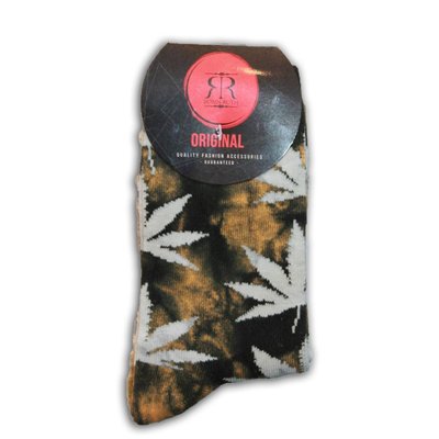 Holland sokken Socks with Cannabis Leaves