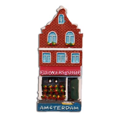 Typisch Hollands Magnet Fassade Cottage Flower Shop