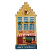 Typisch Hollands Magneet Gevelhuisje van Gogh