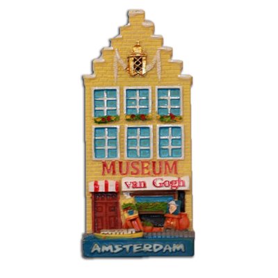 Matix Magneet Gevelhuisje van Gogh