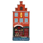 Typisch Hollands Magnet Fassade Haus Clog-Shop