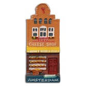 Typisch Hollands Magneet Gevelhuisje Cheese Shop