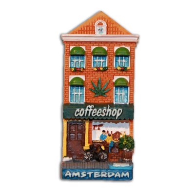 Matix Magneet Gevelhuisje Coffeeshop